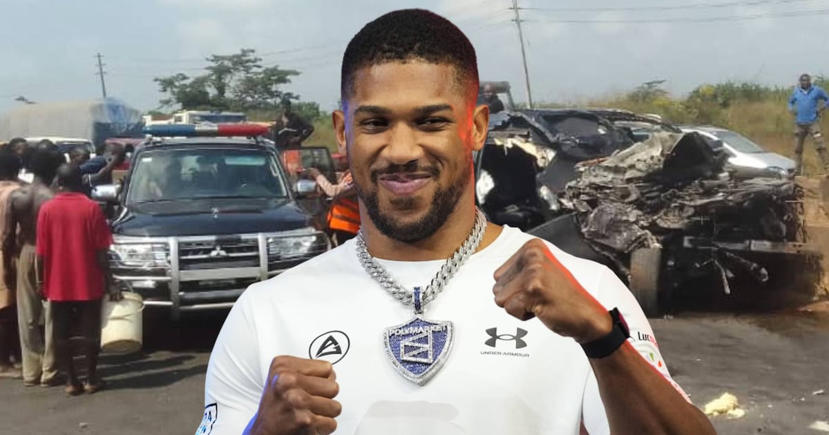 Anthony Joshua sale del hospital tras accidente automovilístico: ‘Con el corazón encogido por sus amigos’